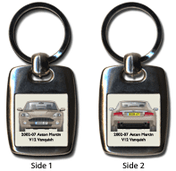 Aston Martin V12 Vanquish 2002-07 Keyring 5